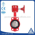 ductile cast iron wafer type signal butterfly valve